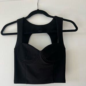 Black Zara top